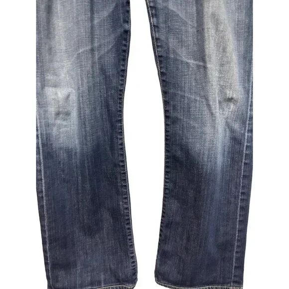 AG Adriano Goldschmied Protoge Men's Jeans Straight Leg Denim Size 36 Distressed - Picture 5 of 9